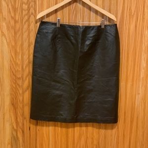 Chadwick's 100% Leather Skirt - Women's 12